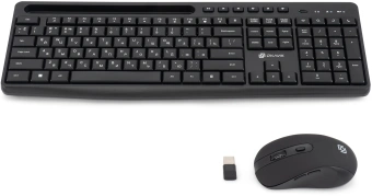 Клавиатура + мышь Оклик S275W клав:черный мышь:черный USB беспроводная slim Multimedia (1993113) - купить недорого с доставкой в интернет-магазине