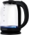 Чайник электрический Starwind SKG1779 1.8л. 1700Вт прозрачный/черный корпус: стекло - купить недорого с доставкой в интернет-магазине
