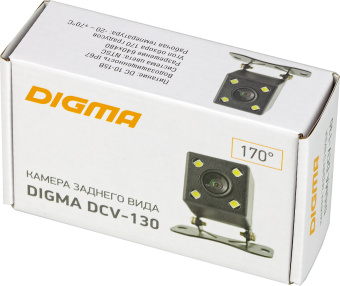 Камера заднего вида Digma DCV-130 универсальная - купить недорого с доставкой в интернет-магазине