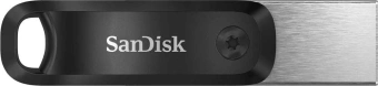Флеш Диск Sandisk 64GB iXpand Go SDIX60N-064G-GN6NN USB3.0 черный/серебристый - купить недорого с доставкой в интернет-магазине