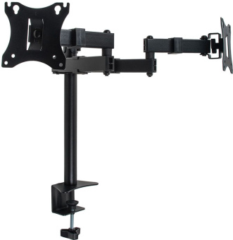 Кронштейн для мониторов Arm Media LCD-T04 черный 15"-28" макс.14кг настольный поворот и наклон - купить недорого с доставкой в интернет-магазине