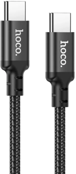 Кабель Hoco X14 X14 TYPE-C TO TYPE-C 1м черный - купить недорого с доставкой в интернет-магазине