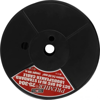 Кабель акустический Premier SCT-04 BC 100м. черный (25-304 100) - купить недорого с доставкой в интернет-магазине