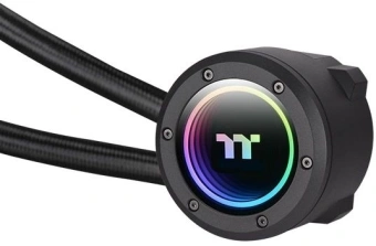 Система водяного охлаждения Thermaltake Toughliquid 360 Ex Pro ARGB Soc-AM5/AM4/1200/1700/1851 черный 4-pin 22.6dB Al+Cu Ret (CL-W400-PL12BL-A) - купить недорого с доставкой в интернет-магазине