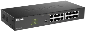 Коммутатор D-Link DGS-1016D DGS-1016D/J1A 16x1Гбит/с неуправляемый - цена, купить или заказать с доставкой в интернет-магазине Коммутатор D-Link DGS-1016D DGS-1016D/J1A 16x1Гбит/с неуправляемый - купить недорого с доставкой в интернет-магазине