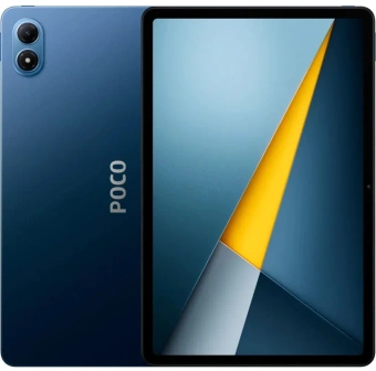 Планшет Xiaomi Poco Pad M1 7s Gen 4 (2.7) 8C RAM8Gb ROM256Gb 12.1" IPS 2560x1600 Android 15 синий 8Mpix 8Mpix BT WiFi microSD 2Tb 12000mAh 1992hrs - купить недорого с доставкой в интернет-магазине