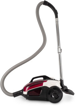 Пылесос Hyundai HYV-C3370 2400Вт белый/красный - купить недорого с доставкой в интернет-магазине