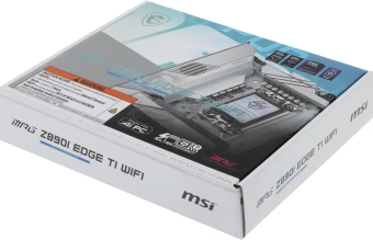 Материнская плата MSI MPG Z890I EDGE TI WIFI Soc-1851 Intel Z890 2xDDR5 mini-ITX AC`97 8ch(7.1) 5Gigabit RAID+HDMI - купить недорого с доставкой в интернет-магазине