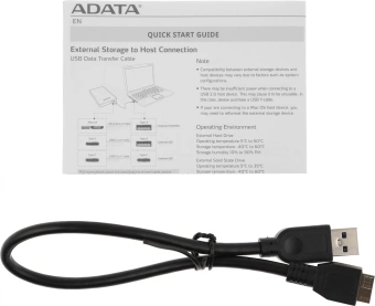 Жесткий диск A-Data USB3.0 4TB AHD330-4TU31-CBK HD330 DashDrive Durable 2.5" черный - купить недорого с доставкой в интернет-магазине