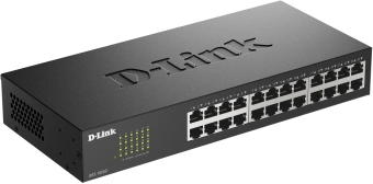 Коммутатор D-Link DES-1024D/H2A 24x100Мбит/с неуправляемый - купить недорого с доставкой в интернет-магазине