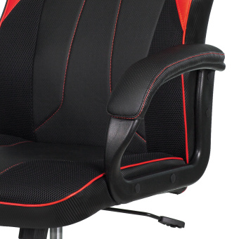 Кресло игровое A4Tech Bloody GC-300 черный/красный эко.кожа/ткань крестов. - купить недорого с доставкой в интернет-магазине