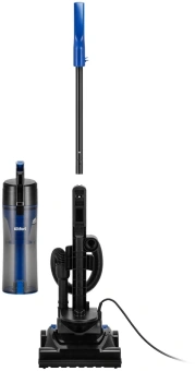 Пылесос Kitfort КТ-5318 850Вт черный/синий - купить недорого с доставкой в интернет-магазине