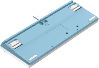 Клавиатура A4Tech FS300 механическая белый/синий USB for gamer LED (FS300 PANDA SNOWBOARDING) кабель 1.8м - купить недорого с доставкой в интернет-магазине