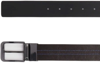 Ремень мужской Piquadro Blue Square CU6742B2/MON 125х3.5см коричневый/черный натур.кожа - купить недорого с доставкой в интернет-магазине