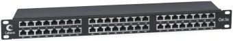 Патч-панель Cabeus PLHD-48-CAT.5E-SH-DUAL IDC-1U 19" 1U 48xRJ45 кат.5E FTP - купить недорого с доставкой в интернет-магазине