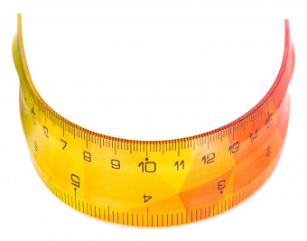 Линейка Deli EH650 пластик дл.20см ассорти гибкая/двухсторонняя шкала - купить недорого с доставкой в интернет-магазине