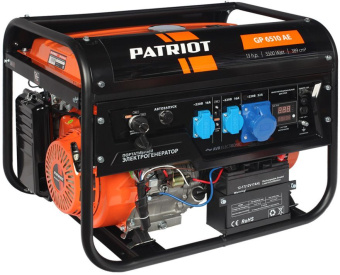 Генератор Patriot GP 6510AE 5.5кВт - купить недорого с доставкой в интернет-магазине