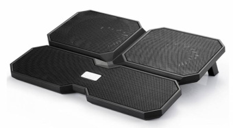 Подставка для ноутбука Deepcool Multi Core X6 (DP-N422-MCX6) 15.6" 380x295x24мм 30.9дБ 2xUSB 4x 900г черный - купить недорого с доставкой в интернет-магазине
