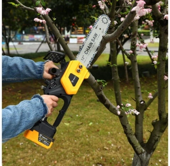 Электрическая цепная пила Deko DKCHS 20-12 дл.шины:12" (30cm) 1аккум. 5Ач ЗУ (085-2001) - купить недорого с доставкой в интернет-магазине