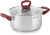 Кастрюля Rondell Heidi RDS-1114 4.8л. d=24см (с крышкой) стальной - цена, купить или заказать с доставкой в интернет-магазине Кастрюля Rondell Heidi RDS-1114 4.8л. d=24см (с крышкой) стальной - купить недорого с доставкой в интернет-магазине