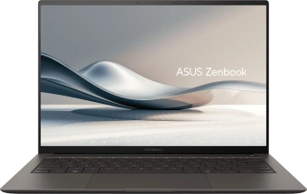 Ноутбук Asus Zenbook S 14 OLED UX5406SA-PV055W Core Ultra 7 258V 32Gb SSD1Tb Intel Arc 140V 14" OLED 3K (2880x1800) Windows 11 Home grey WiFi BT Cam Bag (90NB14F1-M002C0) - купить недорого с доставкой в интернет-магазине