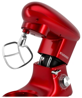 Миксер планетарный Starwind SPM7165 1600Вт красный - купить недорого с доставкой в интернет-магазине