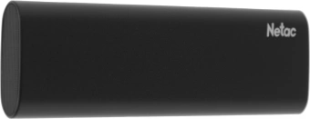 Накопитель SSD Netac USB-C 250GB NT01ZSLIM-250G-32BK Z Slim 1.8" черный - купить недорого с доставкой в интернет-магазине