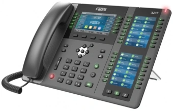 Телефон IP Fanvil X210 V2 черный - купить недорого с доставкой в интернет-магазине