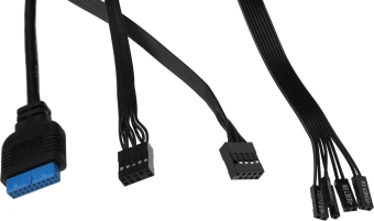 Корпус Accord ACC-ZCU1B черный без БП mATX 5x120mm 2xUSB3.0 1xUSB3.1 audio bott PSU - купить недорого с доставкой в интернет-магазине