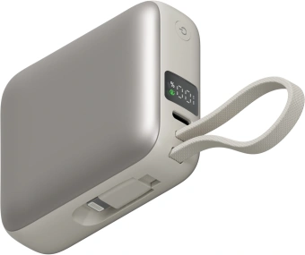 Мобильный аккумулятор Magssory PBN005 10000mAh 22.5W 3A USB-C титановый - купить недорого с доставкой в интернет-магазине