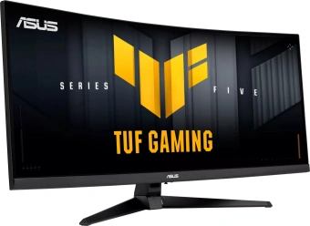 Монитор Asus 34" VG34WQ5A черный VA LED 21:9 HDMI M/M матовая 4000:1 400cd 178гр/178гр 3440x1440 200Hz FreeSync Premium DP WQ USB 7.4кг - купить недорого с доставкой в интернет-магазине