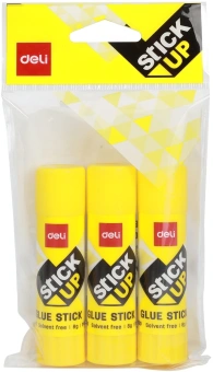 Клей-карандаш Deli EA200-MT 8гр блистер (упак.:3шт) Stick UP - купить недорого с доставкой в интернет-магазине
