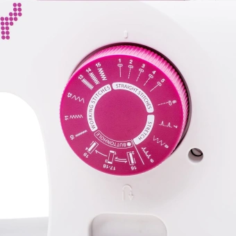 Швейная машина Comfort 120 белый/фиолетовый - купить недорого с доставкой в интернет-магазине