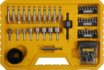 Набор бит и сверл DeWalt DT71563-QZ по дер/мет/бет (100пред.) для шурупов/дрелей/перф - купить недорого с доставкой в интернет-магазине
