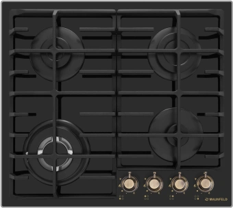 Газовая варочная поверхность Maunfeld EGHG.64.63CB.R/G черный - купить недорого с доставкой в интернет-магазине