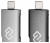 Устройство чтения карт памяти USB 2.0/Type C Digma CR-СU2520-G серый - купить недорого с доставкой в интернет-магазине