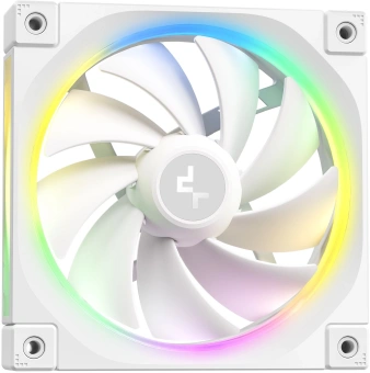 Система водяного охлаждения Deepcool LQ360 Wh ARGB Soc-AM5/AM4/1200/1700/1851 белый 4-pin 38.71dB Al LCD 350W 1840gr Ret (R-LQ360-WHDSMC-G-1) - купить недорого с доставкой в интернет-магазине