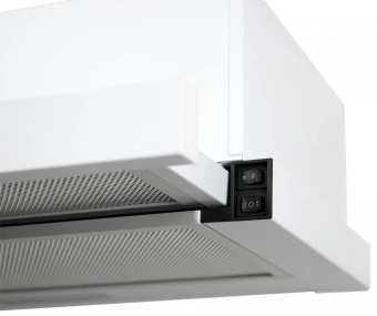 Вытяжка встраиваемая Lex Hide 600 белый управление: кнопочное (1 мотор) - купить недорого с доставкой в интернет-магазине