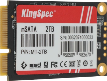 Накопитель SSD Kingspec SATA-III 2TB MT-2TB MT Series mSATA - купить недорого с доставкой в интернет-магазине