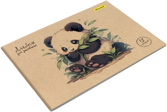 Альбом для рисования Silwerhof 12л. A4 Акварель на крафте 4диз. картон скрепка (упак.:4шт) - купить недорого с доставкой в интернет-магазине