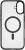 Чехол (клип-кейс) uBear для Apple iPhone 16 Plus Cloud with MagSafe черный (CS433BL67MT-I24M) - купить недорого с доставкой в интернет-магазине