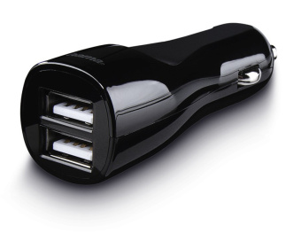 Автомобильное зар./устр. Hama H-173609 24W 2.4A+2.4A 2xUSB универсальное черный (00173609) - купить недорого с доставкой в интернет-магазине
