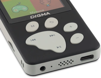 Плеер Hi-Fi Flash Digma S5 8Gb черный/серый/2.4"/FM/microSD/microSDHC - купить недорого с доставкой в интернет-магазине