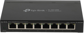 Коммутатор TP-Link TL-SG108E (L2) 8x1Гбит/с управляемый - купить недорого с доставкой в интернет-магазине