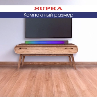 Саундбар Supra SSB-200 2.0 40Вт черный - купить недорого с доставкой в интернет-магазине