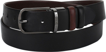 Ремень мужской Piquadro Black Square CU4877B3/TMN темно-коричневый/черный натур.кожа - купить недорого с доставкой в интернет-магазине