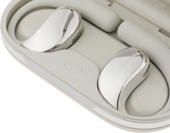 Наушники вкладыши Xiaomi OpenWear M2319E1 бежевый беспроводные bluetooth крепление за ухом (BHR8473GL) - купить недорого с доставкой в интернет-магазине