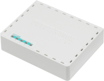 Роутер MikroTik hEX lite (RB750R2) 10/100BASE-TX белый - купить недорого с доставкой в интернет-магазине