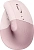 Мышь Logitech Lift розовый оптическая 4000dpi silent беспров. BT/Radio USB для ноутбука 5but (910-006487)