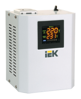 Стабилизатор напряжения IEK Boiler 0.5кВА однофазный белый (IVS24-1-00500) - купить недорого с доставкой в интернет-магазине
